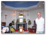 Chapel under Christ the Redeemer Statue in Brasil
