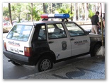 Police car in Belo Horionte