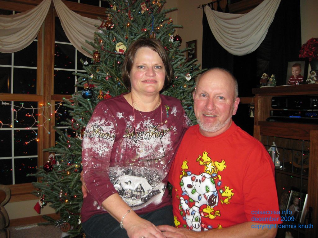 Portrait of Sherri and Gary in front of the Tree