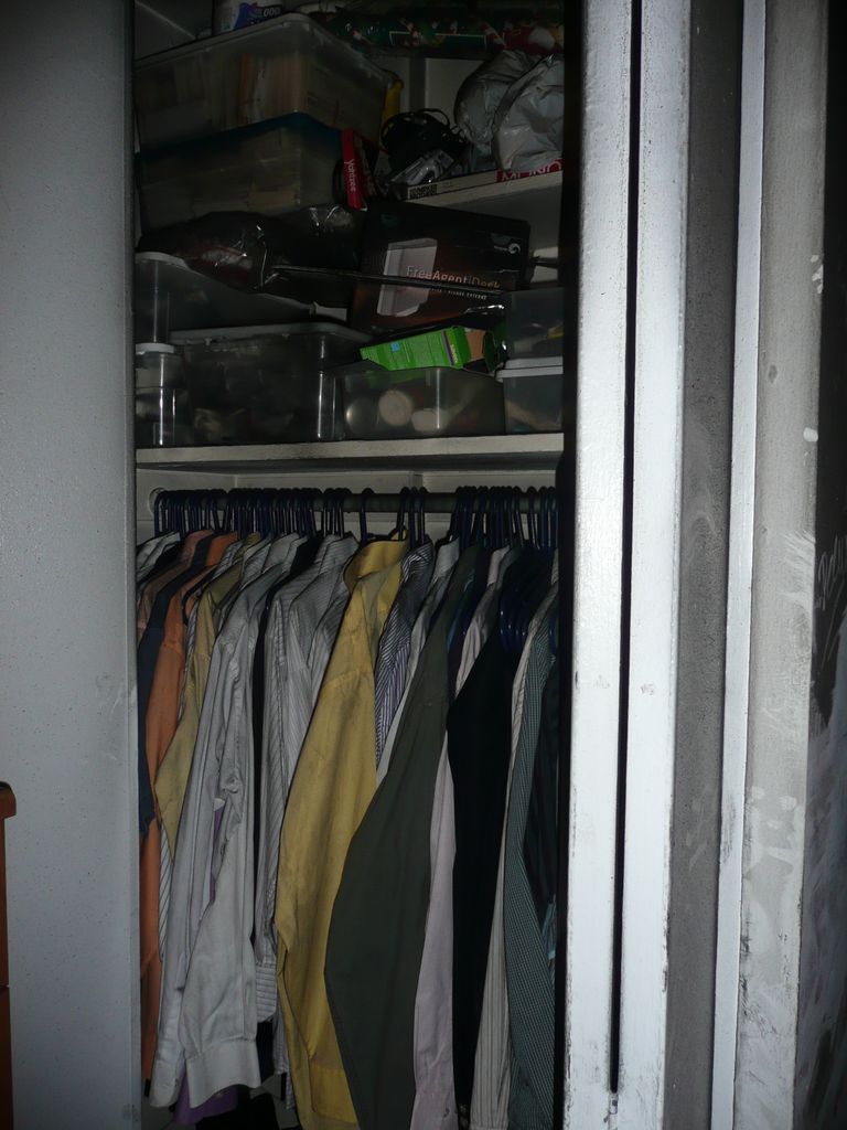 Tarred clothes and computer equipment