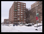 Queens Elmhurst Towers in the snowstorm of 2010