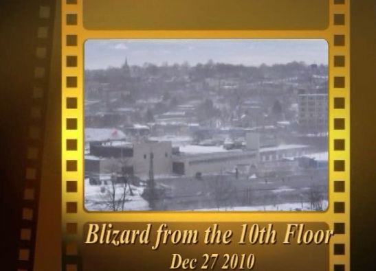 Video of the Great Blizzard of 2010