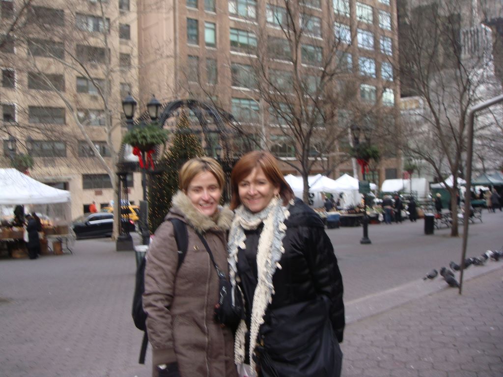 Lisette and Concinha in Herald Square