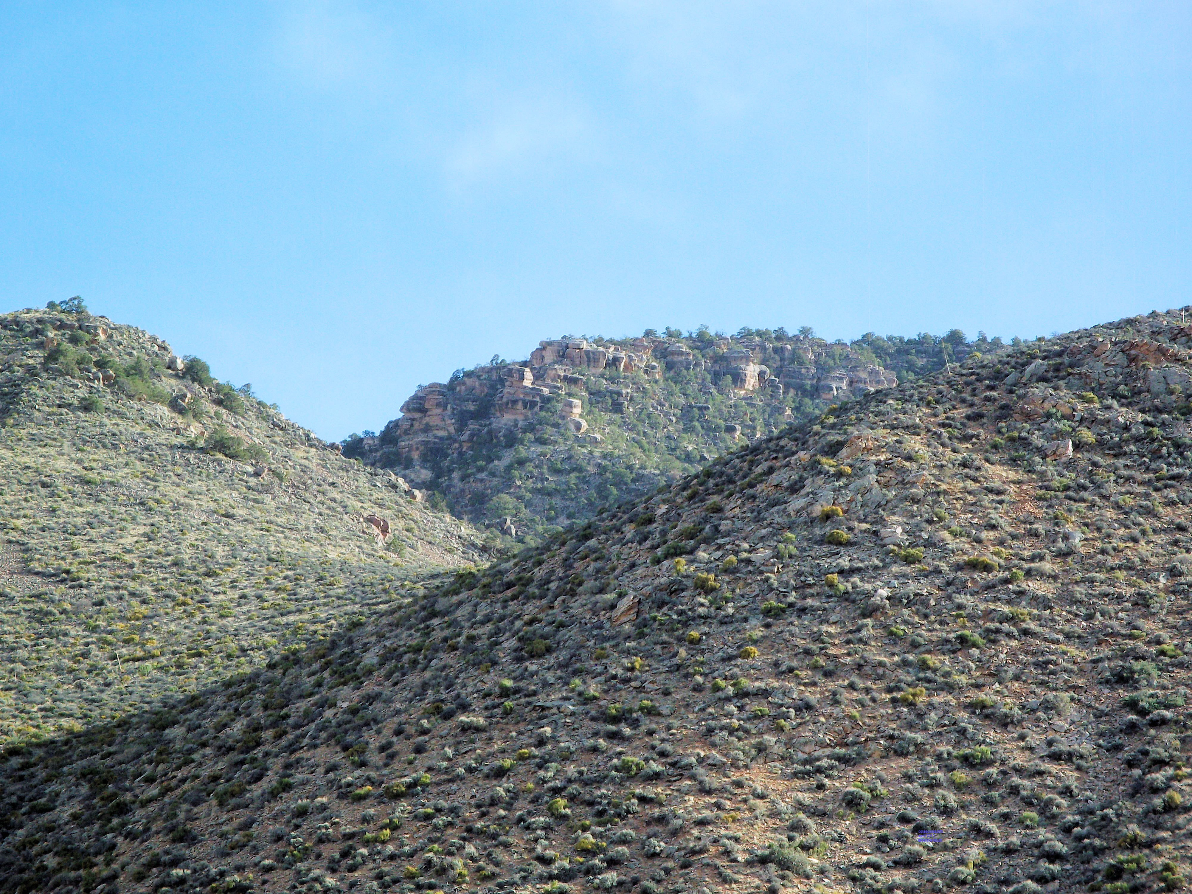 Beautiful Paointed Desert Rock Pile