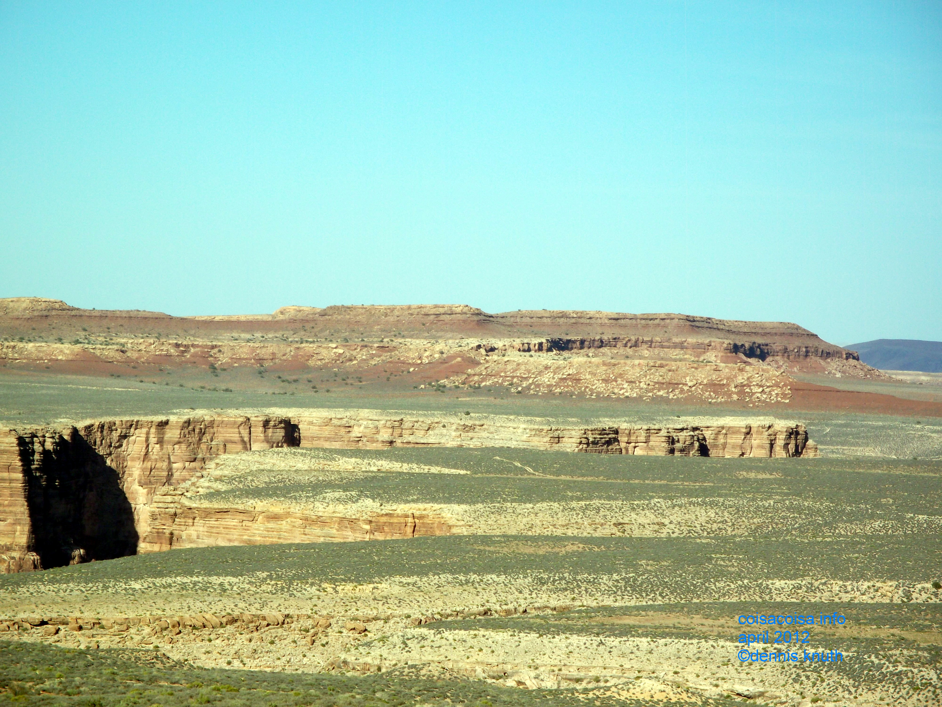 A little Grand Canyon parses part of the painted desert