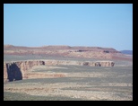 Little canyon on the painted desert