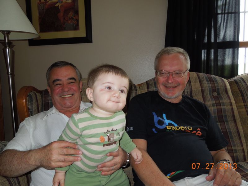 Uncle Helton, Carson and Uncle Dennis