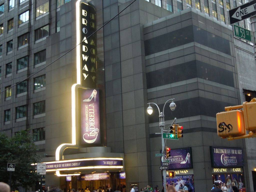 The Broadway Theatre in New York