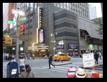 A busy New York street corner