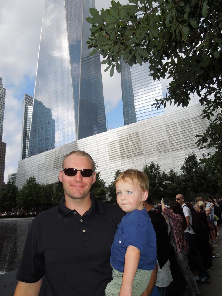 Justin and Gavin at Freedom Tower