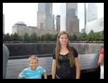 Kelsey and Jared at the Falling Waters Memorial