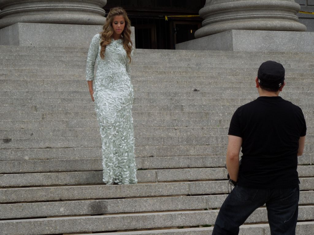 Kelsey and Jared get to see a fashion shoot in New York City