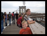 Kelsey and Jared on the Brookln Bridge in 2014