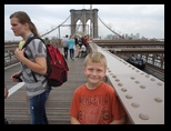 Kids on the Brooklyn Bridge