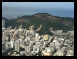 Rio with the Rio de Janeiro just beyond the the Mountain