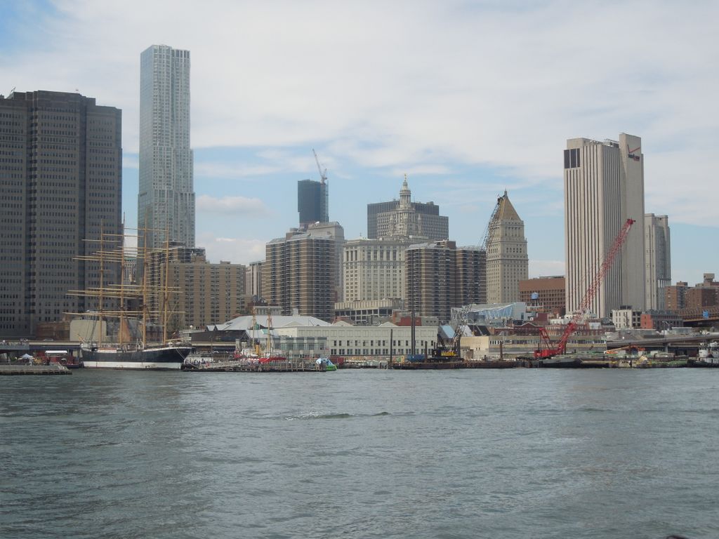 Beekman Tower and the seaport pier