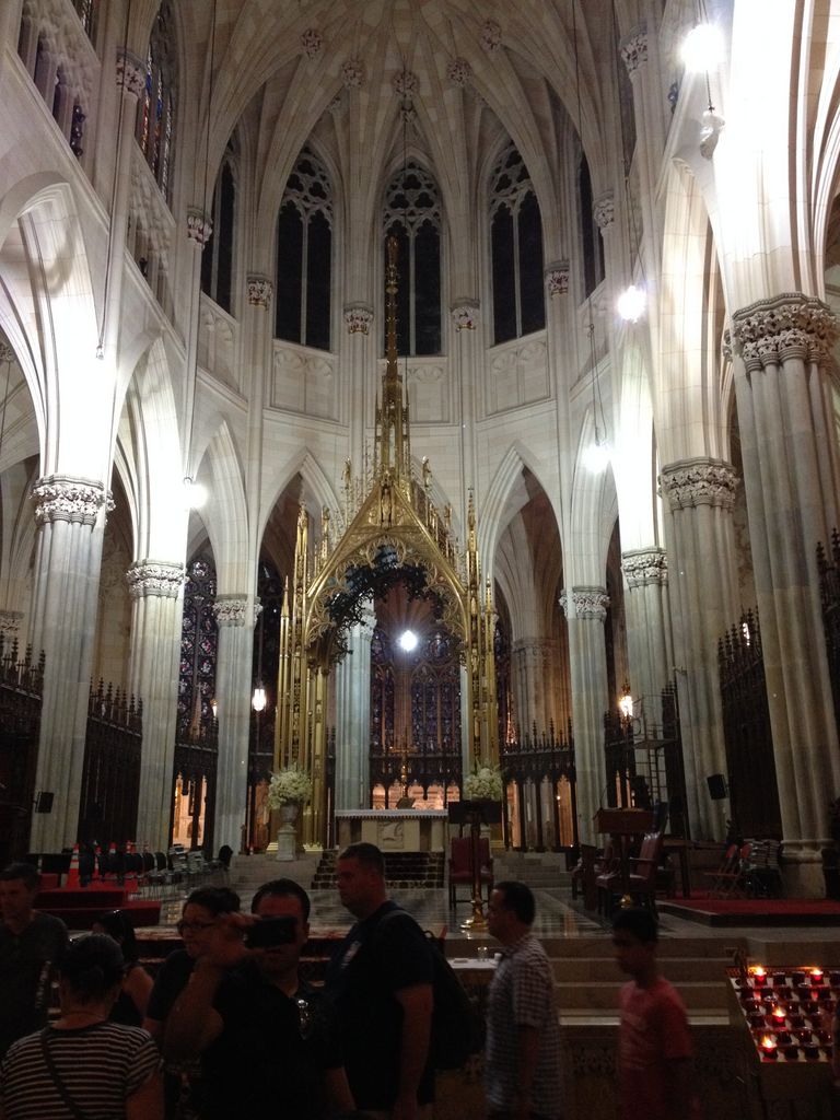 Main altar at St Patricks Cathedral