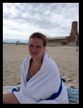Kelsey on the Atlantic Ocean Beach