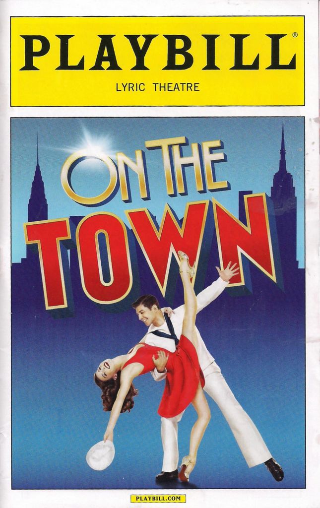 On the Town Playbill 2015
