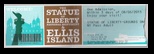 Statue of Liberty and Ellis Island ticket