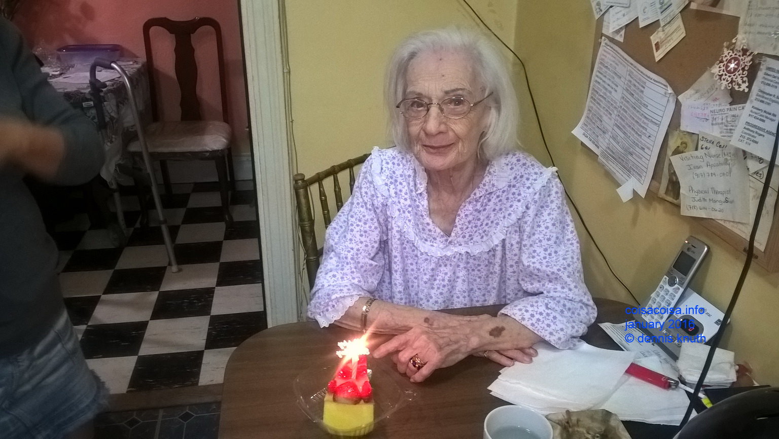 Birthday for Olga Kakavales at 97 years old
