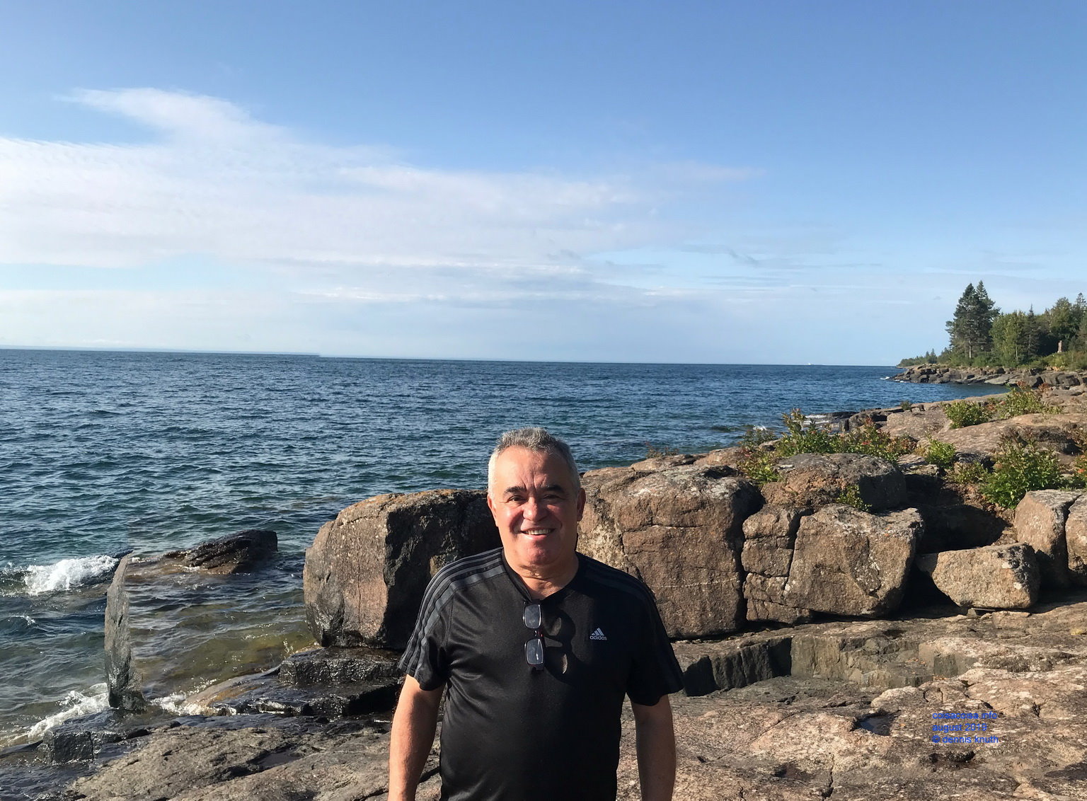 Helton on the North Shore of Lake Superior