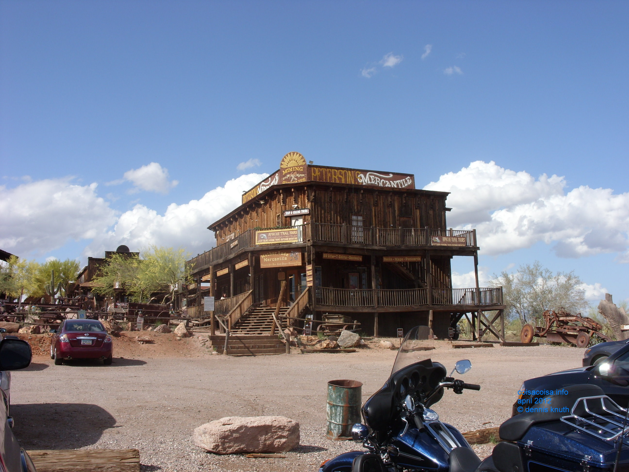 Goldfield Arizona ghost town Mercantile and Bar