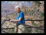 Stella Kakavales at the Grand Canyon