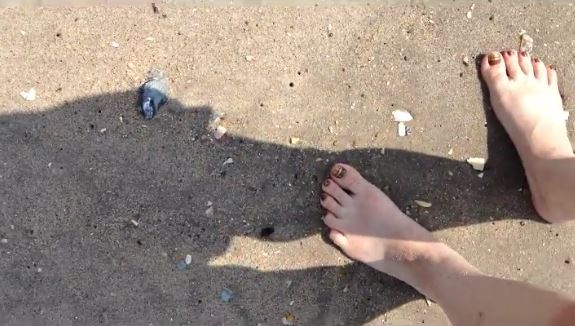  Bare Feet on the Beach
